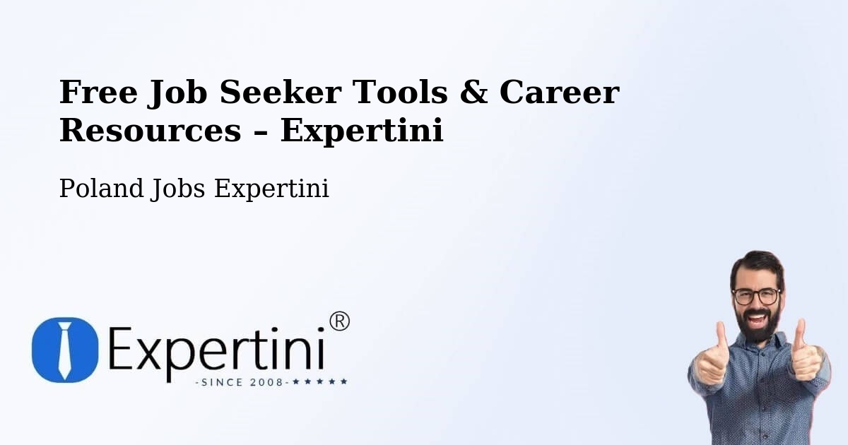 Free Job Seeker Tools & Career Resources – Ińsko - Ińsko, Poland Jobs Expertini