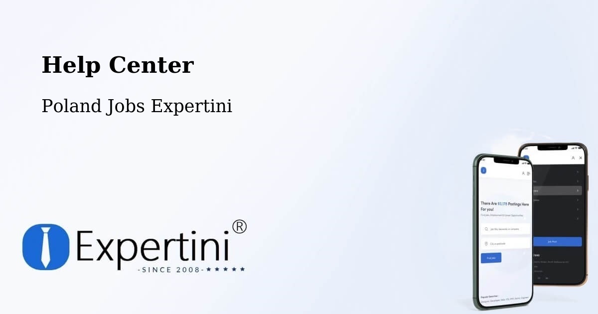 Help Center – Ińsko - Poland Jobs Expertini