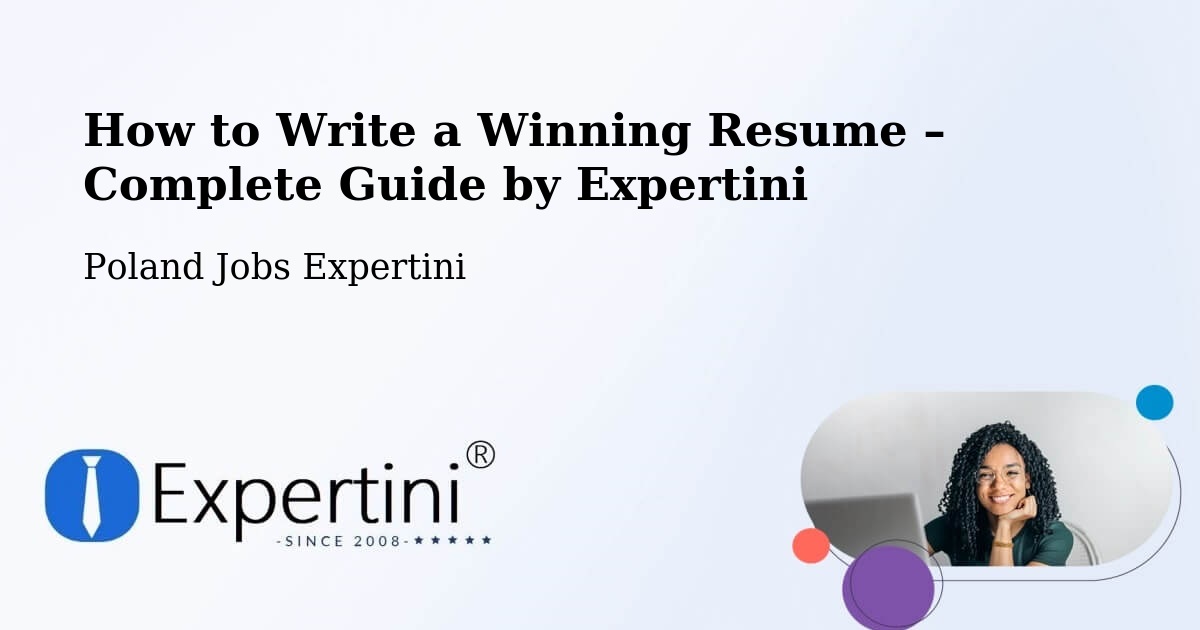 Resume Writing Guide for Job Seekers – Ińsko - Ińsko, Poland Jobs Expertini